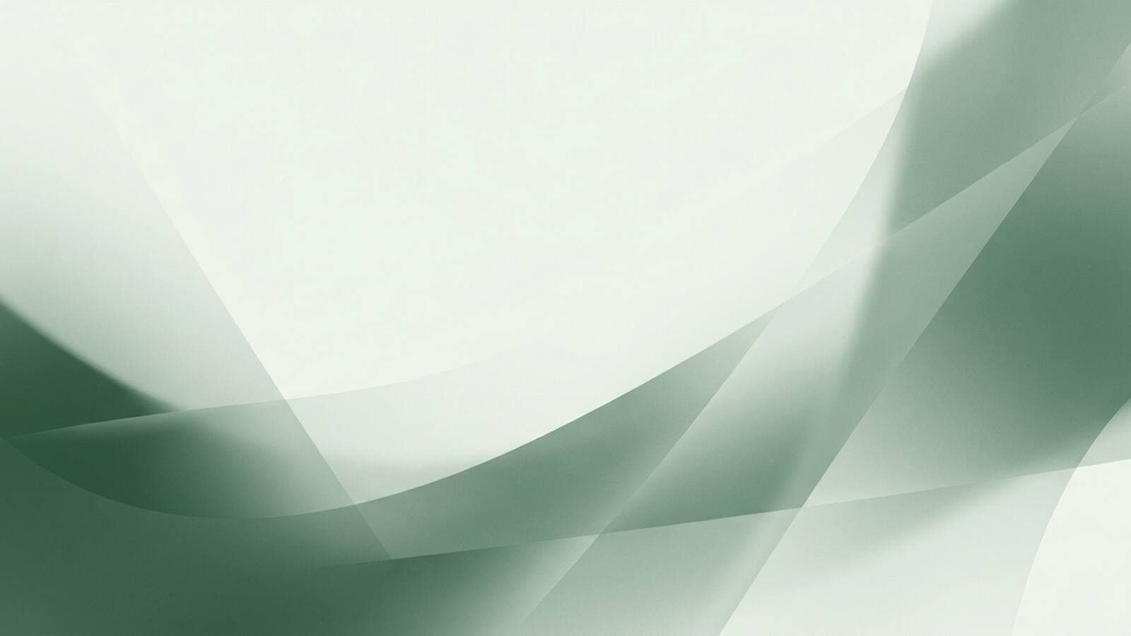 Abstract sage-green layered planes representing a stack of approved quotes