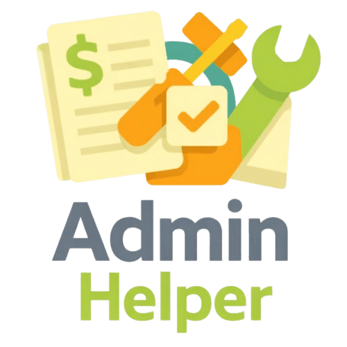AdminHelper expense tracking